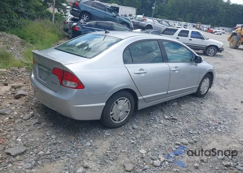 2010 Honda Civic Hybrid из США, поврежденный, VIN JHMFA3F25AS000212